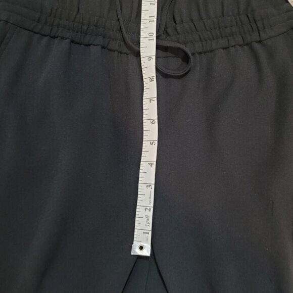 Aritzia Babaton Donnie Black Short Sleeve Jumpsuit - Size Large - Picture 12 of 12